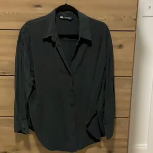 Zara Oversized Dress Shirt M